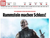 Bild zum Artikel: *** BILDplus Inhalt *** Die Pläne der Mega-Rocker - Rammstein machen Schluss!