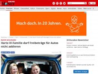 Bild zum Artikel: Gericht entscheidet - Hartz-IV-Familie darf Freibeträge für Autos nicht addieren