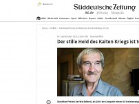 Bild zum Artikel: Der stille Held des Kalten Kriegs ist tot