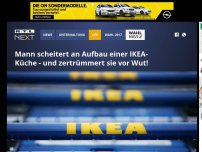 Bild zum Artikel: Mann scheitert an Aufbau einer IKEA-Küche - und zertrümmert sie vor Wut!