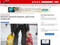 Bild zum Artikel: Flaschensammlerin - Rentnerin sammelt Flaschen - jetzt ist sie vorbestraft