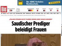 Bild zum Artikel: „Winzig-Gehirn“ - Saudischer Prediger beleidigt alle Frauen