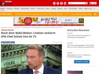 Bild zum Artikel: „Berliner Runde“ im Live-Ticker - Nach dem Wahl-Beben: Jetzt treffen Merkel, Schulz und die AfD aufeinander