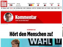 Bild zum Artikel: Julian Reichelt - Hört den Menschen zu!