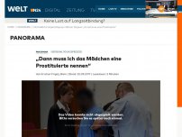 Bild zum Artikel: Vergewaltigungsprozess : 'Dann muss ich das Mädchen eine Prostituierte nennen'