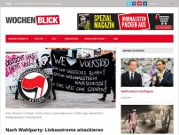 Bild zum Artikel: Nach Wahlparty: Linksextreme attackieren Kinder von AfD-Politikern!