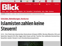 Bild zum Artikel: Betreibungen, Schulden, Konkurse: Islamisten zahlen keine Steuern!