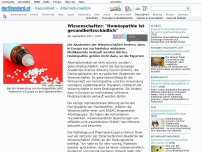 Bild zum Artikel: Warnung - Wissenschafter: 'Homöopathie ist gesundheitsschädlich'