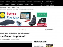 Bild zum Artikel: Cavani zu Neymar: Glaubst du, du bist Messi?