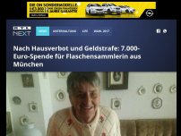 Bild zum Artikel: Nach Hausverbot und Geldstrafe: 7.000-Euro-Spende für Flaschensammlerin aus München