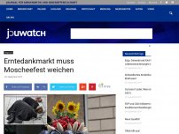 Bild zum Artikel: Erntedankmarkt muss Moscheefest weichen