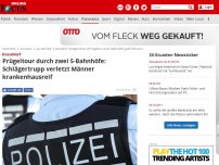 Bild zum Artikel: Düsseldorf - Prügeltour durch zwei S-Bahnhöfe: Schlägertrupp verletzt Männer krankenhausreif