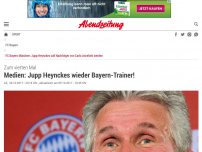 Bild zum Artikel: Zum vierten Mal: Medien: Jupp Heynckes wieder Bayern-Trainer!