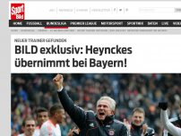 Bild zum Artikel: BILD exklusiv: Heynckes übernimmt bei Bayern!