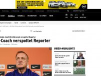 Bild zum Artikel: 8:0 für Schweden? Advocaat verspottet orakelnden Reporter