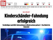 Bild zum Artikel: BKA meldet! - Kinderschänder-Fahndung erfolgreich