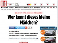 Bild zum Artikel: Opfer eines Kinderschänders? - Wer kennt dieses kleine Mädchen?