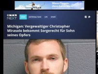 Bild zum Artikel: Vergewaltiger Christopher Mirasolo bekommt Sorgerecht für Sohn seines Opfers