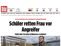 Bild zum Artikel: Zivilcourage gezeigt! - Schüler retten Frau vor Grapscher