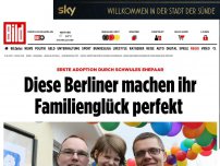 Bild zum Artikel: „Adoption für alle“ - Diese Berliner machen ihr Familienglück perfekt 