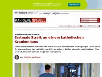 Bild zum Artikel: Aufstand der Mitarbeiter: Erstmals Streik an einem katholischen Krankenhaus