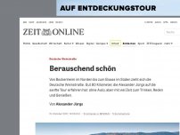 Bild zum Artikel: Deutsche Weinstraße: Berauschend schön