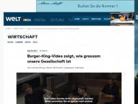 Bild zum Artikel: Mobbing: Burger King wagt Experiment mit zerstörtem Burger