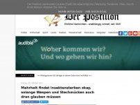 Bild zum Artikel: Mehrheit findet Insektensterben okay, solange Wespen und Stechmücken auch dran glauben müssen