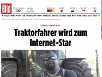 Bild zum Artikel: Video auf Platt - Traktorfahrer wird zum Internet-Star