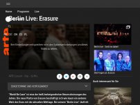 Bild zum Artikel: Berlin Live: Erasure