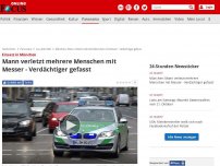 Bild zum Artikel: Einsatz in München - Mann verletzt mehrere Menschen mit Messer - Täter flüchtig