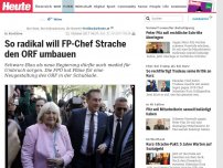 Bild zum Artikel: In Koalition: So radikal will FP-Chef Strache den ORF umbauen