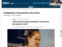 Bild zum Artikel: JU-Chefin gegen 'Genderwahn': 'Wir brauchen diese künstliche Trennung in der Sprache nicht'