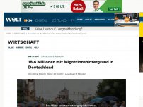 Bild zum Artikel: Neue Zuwanderungsstatistik: 18,6 Millionen mit Migrationshintergrund in Deutschland