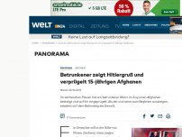 Bild zum Artikel: Sachsen: Betrunkener zeigt Hitlergruß und verprügelt 15-jährigen Afghanen