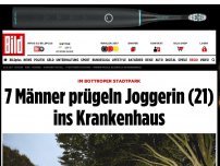 Bild zum Artikel: Im Bottroper Stadtpark - 7 Männer prügeln Joggerin (21) ins Krankenhaus