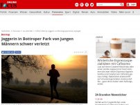 Bild zum Artikel: Bottrop - Joggerin in Bottroper Park von jungen Männern schwer verletzt