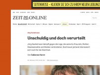 Bild zum Artikel: Jörg Kachelmann: Unschuldig und doch verurteilt