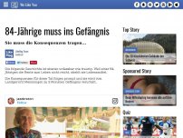 Bild zum Artikel: 84-Jährige muss ins Gefängnis