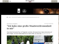 Bild zum Artikel: „Ich habe eine große Staatsverdrossenheit in mir“