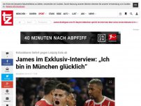 Bild zum Artikel: James im Exklusiv-Interview: „Ich bin in München glücklich“