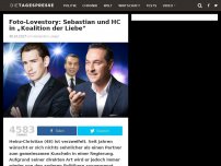 Bild zum Artikel: Foto-Lovestory: Sebastian und HC in „Koalition der Liebe“