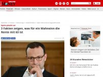 Bild zum Artikel: Spahn prescht vor - Drei Fakten zeigen, was für ein Wahnsinn die Rente mit 63 ist