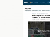 Bild zum Artikel: Berlin: Ton-Aufnahme sorgt für Aufregung bei Berliner Polizei