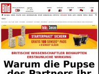 Bild zum Artikel: Britische Forscher - Partner-Pupse könnten das Leben verlängern