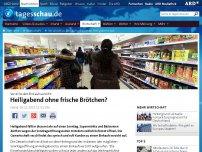 Bild zum Artikel: Ver.di ruft zu Einkaufsverzicht an Heiligabend auf