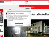 Bild zum Artikel: Dieses Wochenende brannten in Deutschland drei Flüchtlingsheime