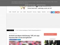 Bild zum Artikel: Ancelotti zu Bayern-Aufschwung: 'Pfff, mit Jupp Heynckes hätt' ich das auch gekonnt'