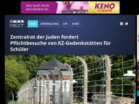 Bild zum Artikel: Zentralrat der Juden fordert Pflichtbesuche von KZ-Gedenkstätten für Schüler