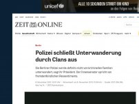 Bild zum Artikel: Berlin: Polizeigewerkschaft bestätigt Einflussnahme krimineller Clans